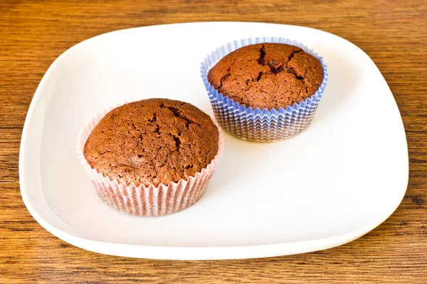 Chocolat muffins — Stok fotoğraf
