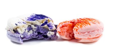 colorated macarons portre