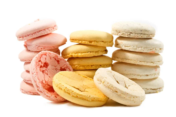 Wafle colorated dla macarons — Zdjęcie stockowe