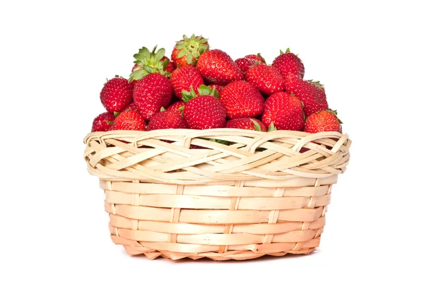 Panier de fraises — Photo