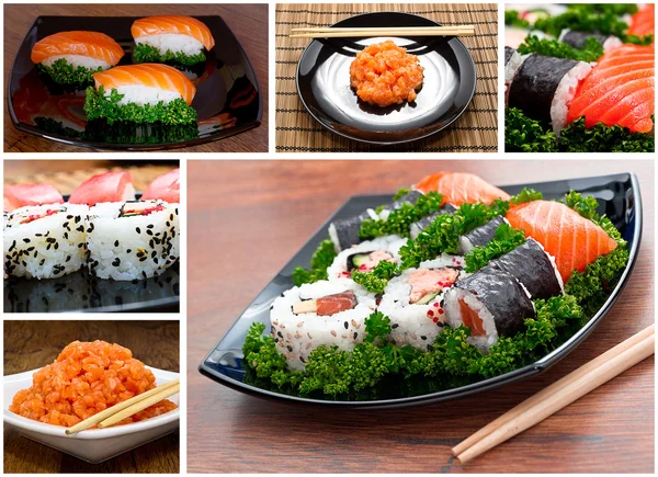 Sushi beelden — Stockfoto