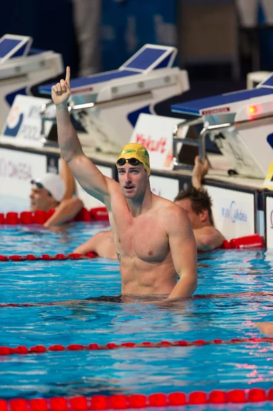 James Magnussen (Австралія) — стокове фото