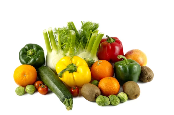 Bunt gemischtes Gemüse — Stockfoto