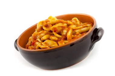 domates soslu lezzetli ev yapımı orecchiette