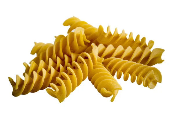 Italiensk pasta kallas "fusilli — Stockfoto