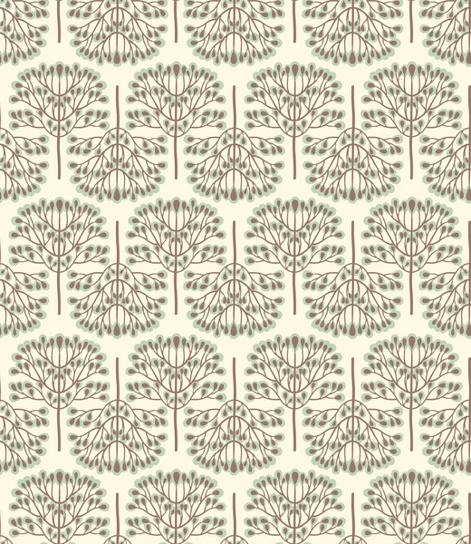 Forêt motif sans couture — Image vectorielle