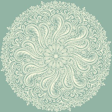 arka plan ile dantel süs