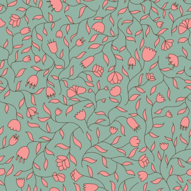 Kusursuz çiçek deseni