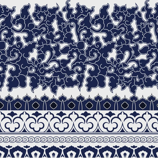 Set van chinese ornamenten — Stockvector