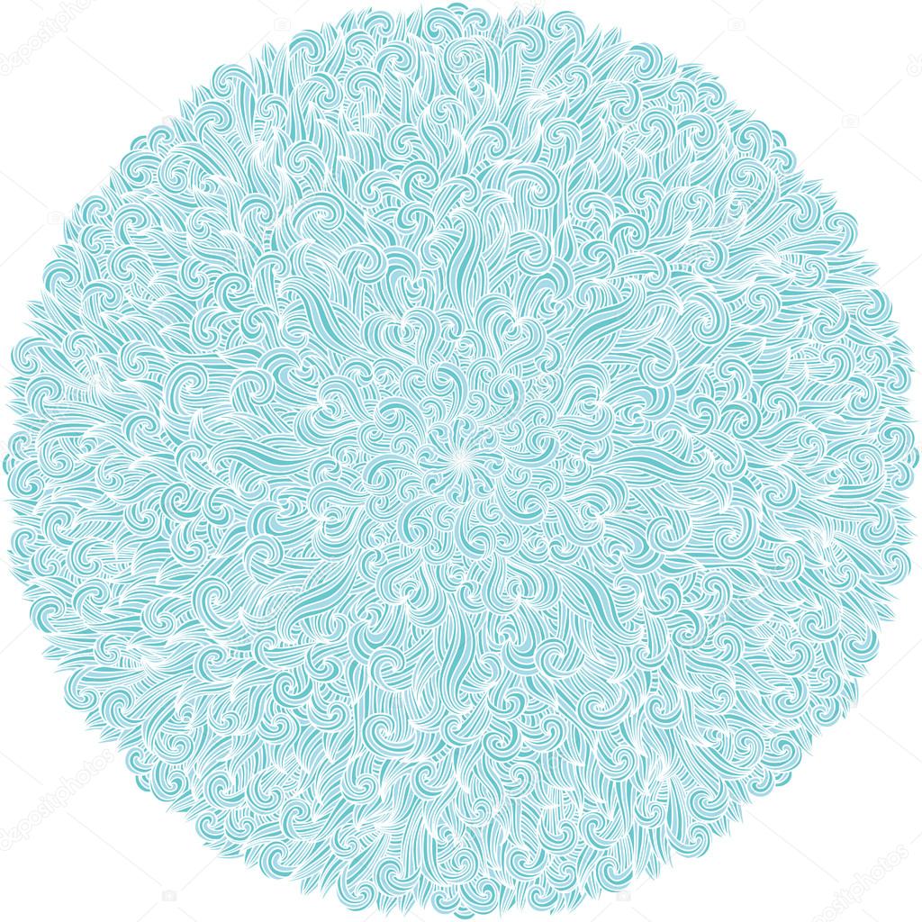 Background with lace ornament