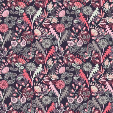 Kusursuz çiçek deseni