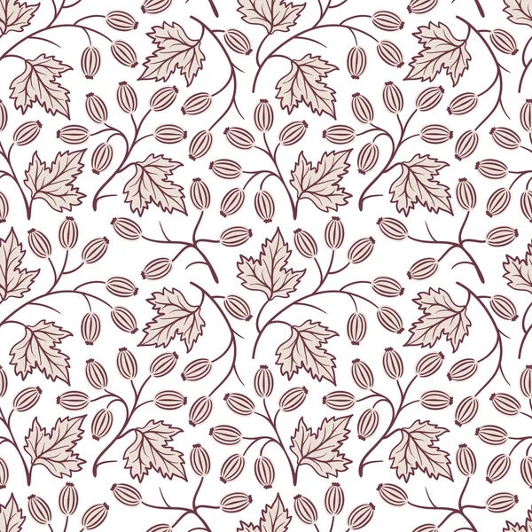 Modèle floral sans couture — Image vectorielle