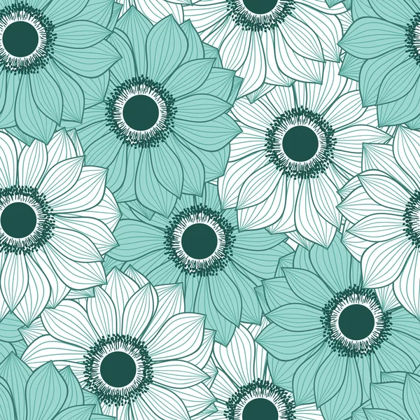 Patrón floral sin costuras Ilustración De Stock