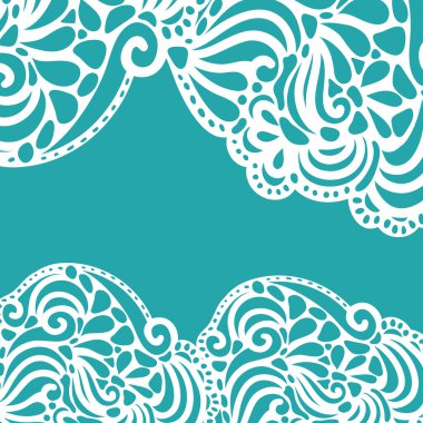 Dikişsiz vektör süsleme