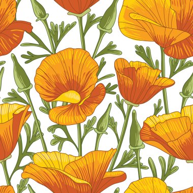 Kusursuz çiçek deseni