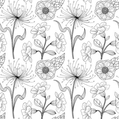 Kusursuz çiçek deseni