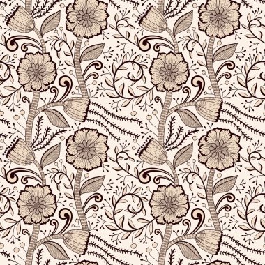 Kusursuz çiçek deseni