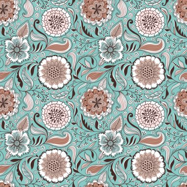 Kusursuz çiçek deseni