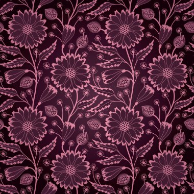 Kusursuz çiçek deseni