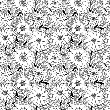 Kusursuz çiçek deseni