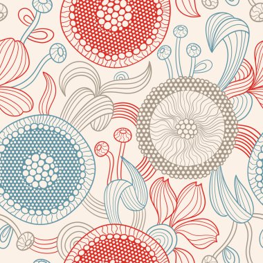 Kusursuz çiçek deseni