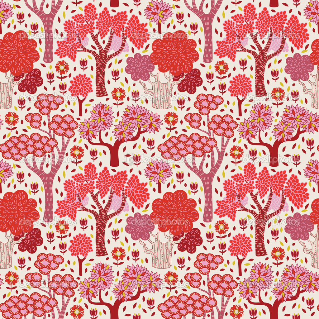 Autumn seamless pattern