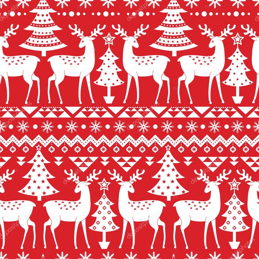 Christmas seamless pattern