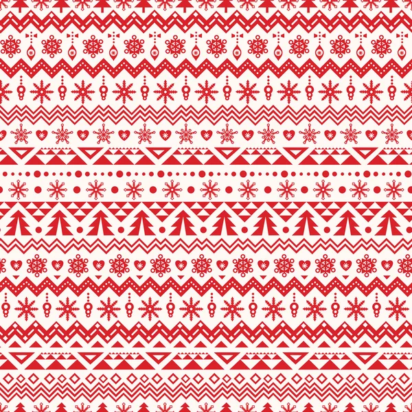 Modèle sans couture de Noël — Image vectorielle