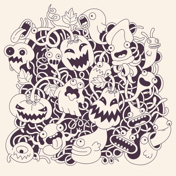 Fond vectoriel Halloween — Image vectorielle