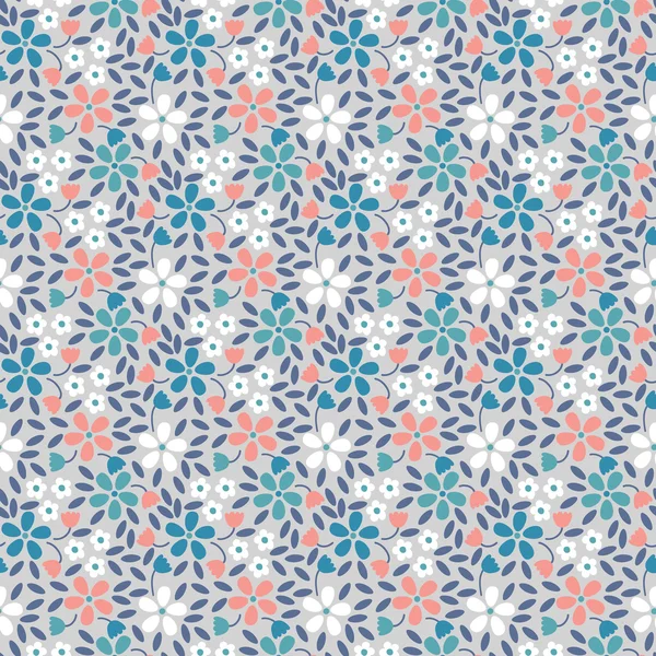 Modèle floral sans couture — Image vectorielle