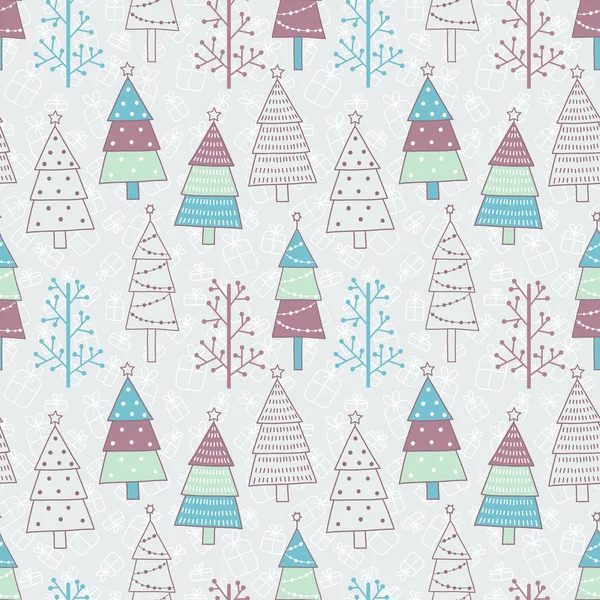 Christmas seamless pattern — Stock Vector