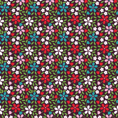 Kusursuz çiçek deseni