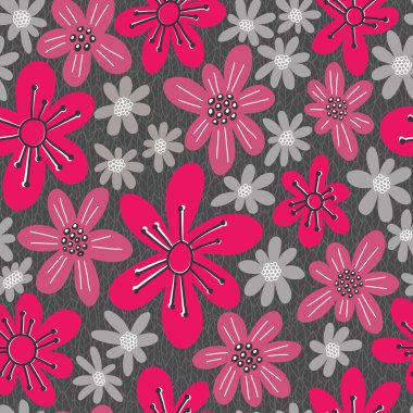 Kusursuz çiçek deseni