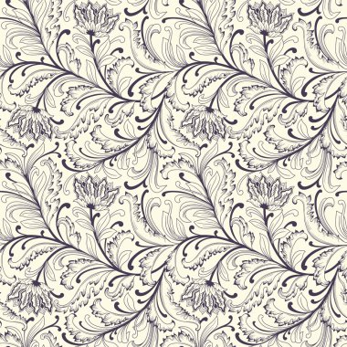 Kusursuz çiçek deseni