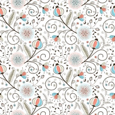 Kusursuz çiçek deseni