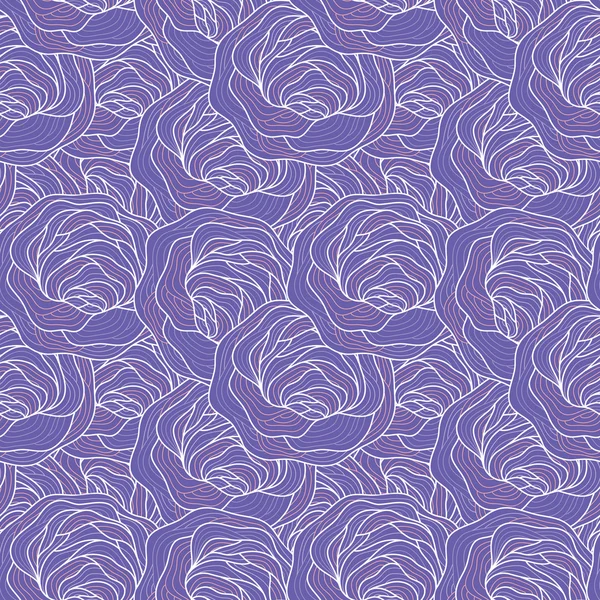 Abstrakt sømløse blomstermønster – Stock-vektor