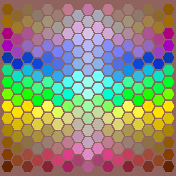 Color Mosaico Patrón Fondo — Archivo Imágenes Vectoriales