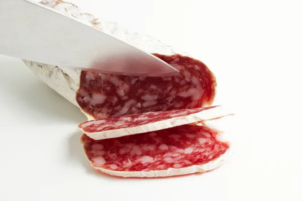 Salami — Zdjęcie stockowe