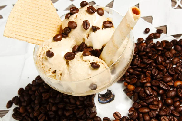 Kaffee-Eis — Stockfoto