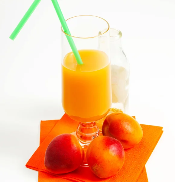 Apricot juice — Stock Photo, Image