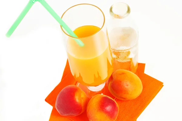 Aprikosensaft — Stockfoto