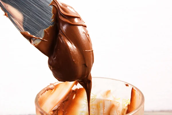 Schokoladencreme — Stockfoto