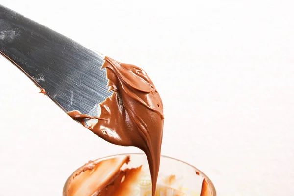 Cream of chocolate — Stock Photo, Image