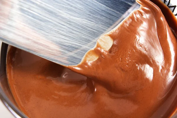 Крем из шоколада — стоковое фото