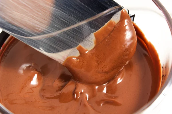 Cream of chocolate — Stock Photo, Image