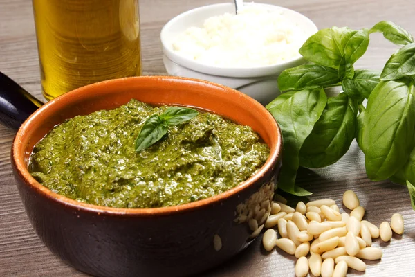 Salsa de pesto —  Fotos de Stock