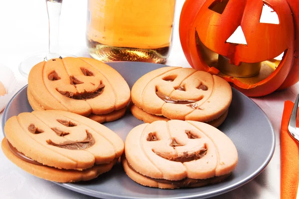 Halloween biscuits — Stock Photo, Image