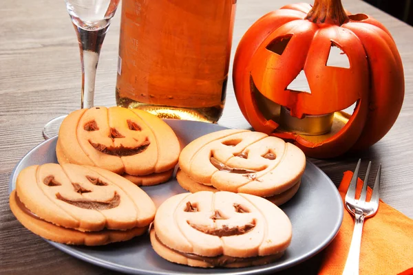 Halloween biscuits — Stock Photo, Image