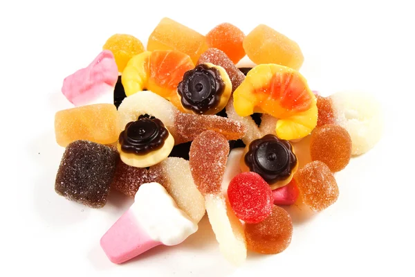 Assortiment van kleurrijke candy — Stockfoto