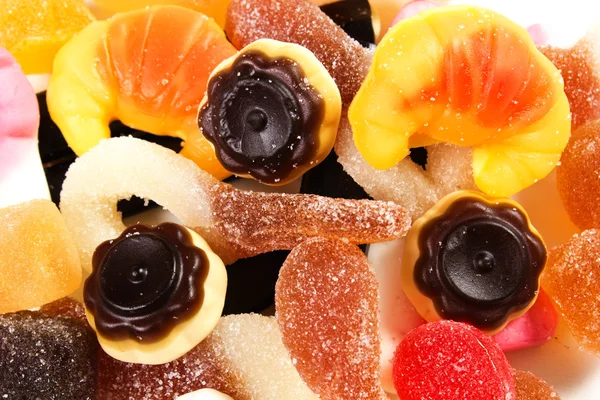 Assortiment van kleurrijke candy — Stockfoto